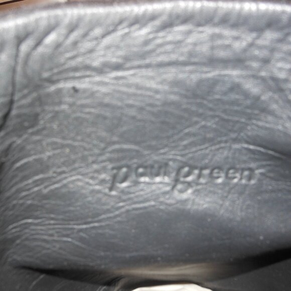 PAUL GREEN BLACK GENUINE SUEDE KNEE-HIGH BOOTS SIZE 4.5 (US SIZ3 7.5) MEDIUM - Picture 8 of 10